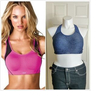 VSX Sport Victoria's Secret The Standout Halter Sports Bra 40D